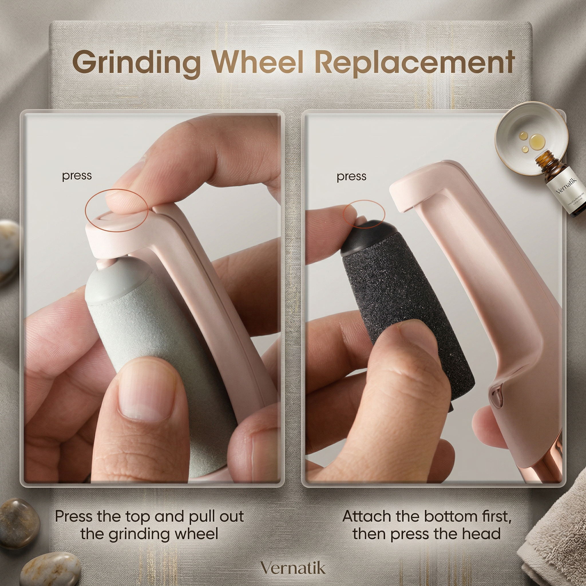 Automatic Foot Grinder